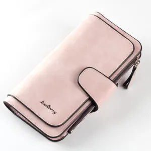 2018 New Brand Leather Women Wallet High Quality Design Hasp Card Bags Long Female Purse 6 Colors Ladies Clutch Wallet