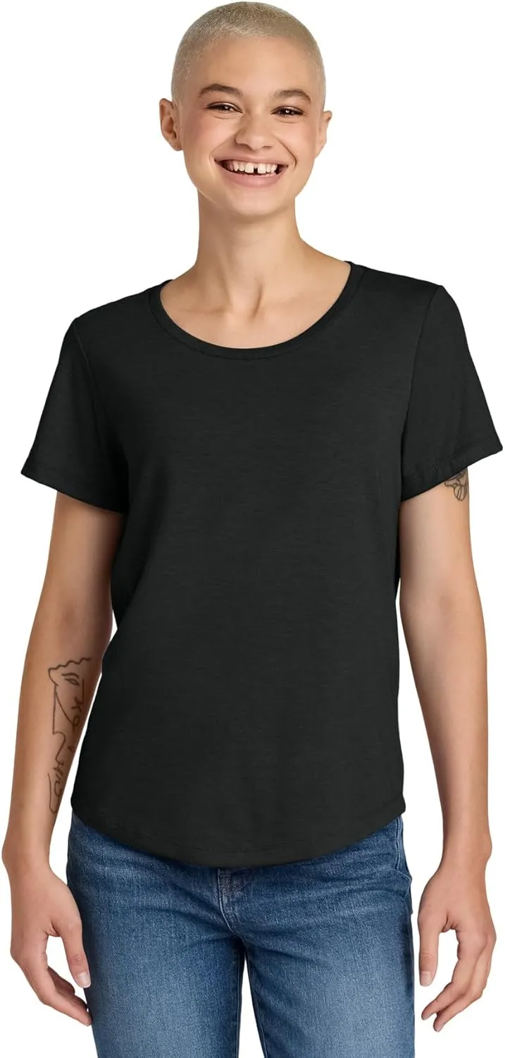 Allmade Women's Relaxed Tri-Blend Scoop Neck T-Shirt