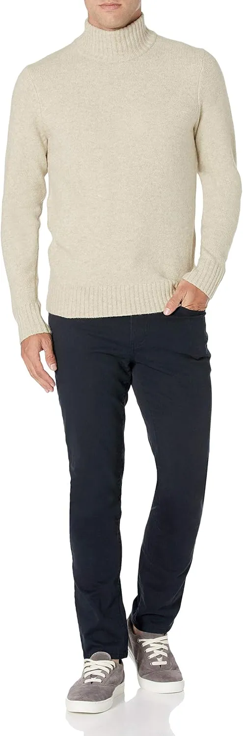Amazon Essentials Men's Long-Sleeve Soft Touch Turtleneck Sweater