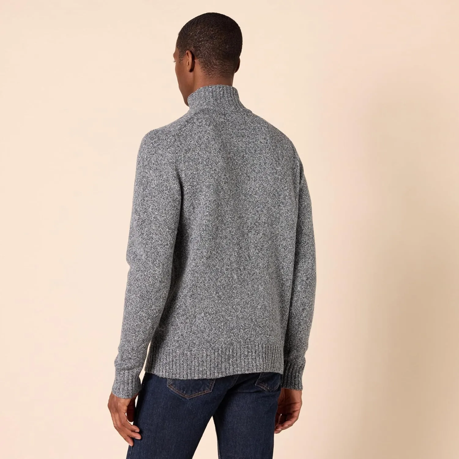 Amazon Essentials Men's Long-Sleeve Soft Touch Turtleneck Sweater