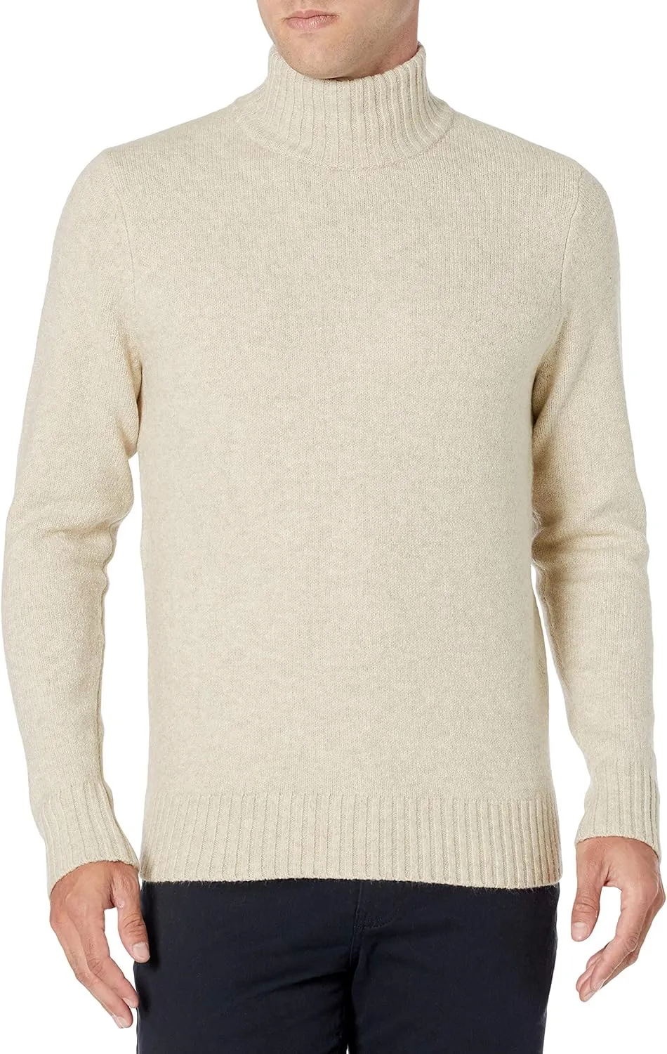 Amazon Essentials Men's Long-Sleeve Soft Touch Turtleneck Sweater