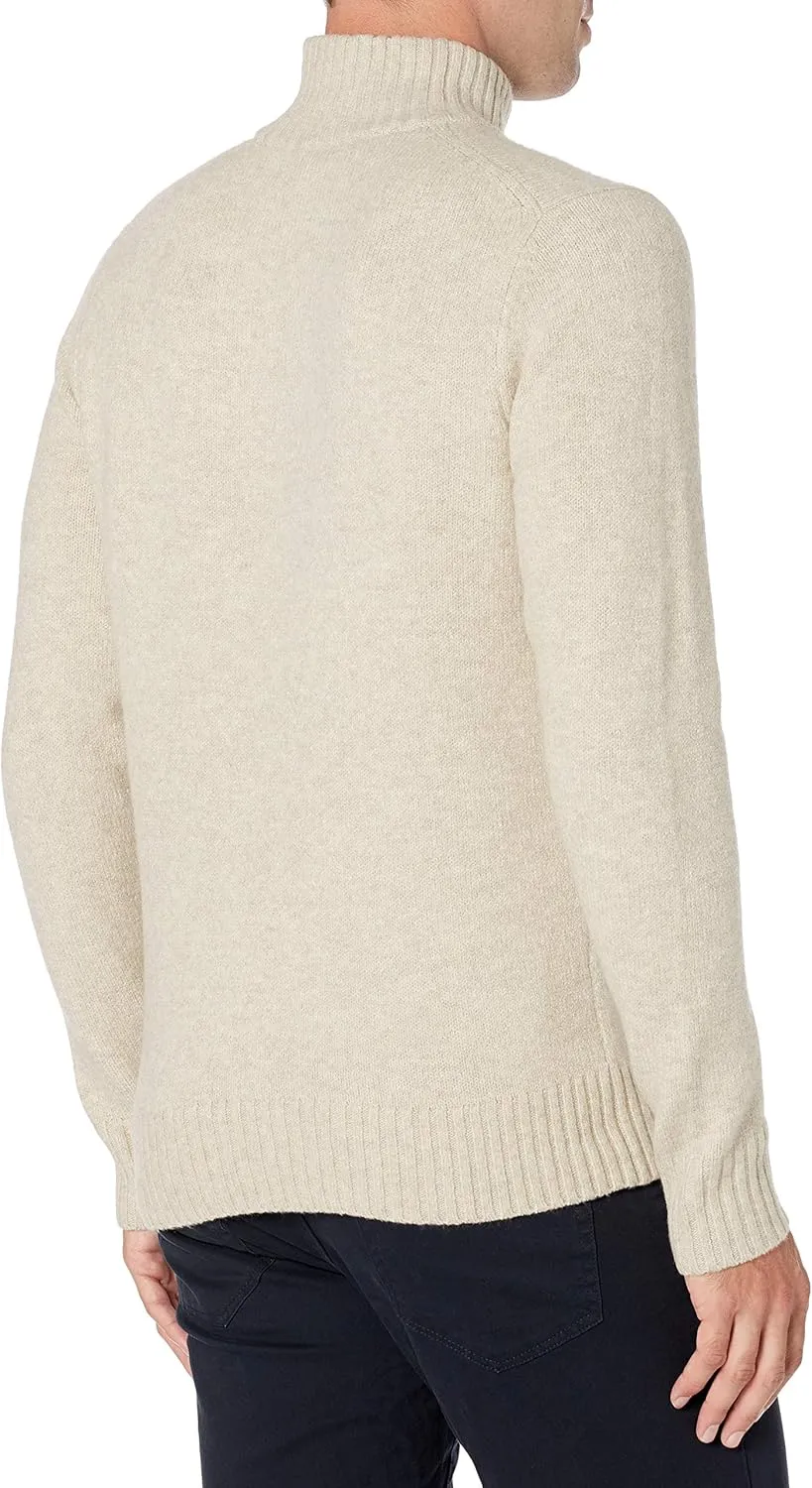 Amazon Essentials Men's Long-Sleeve Soft Touch Turtleneck Sweater