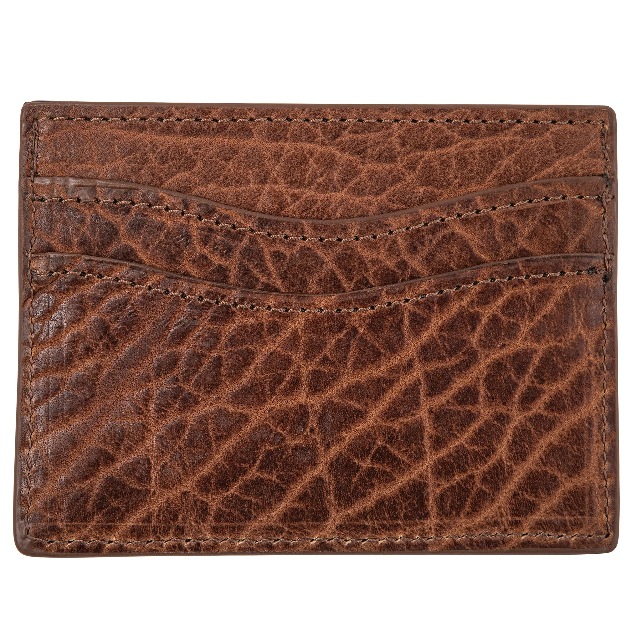 American Bison Flat Card Case