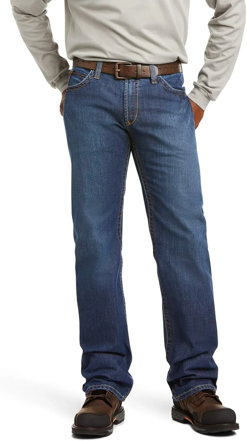 Ariat Men's FR M4 Relaxed Basic Boot Cut Jean