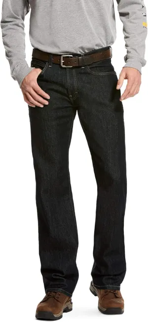 Ariat Men's Rebar M4 Relaxed DuraStretch Basic Boot Cut Jean