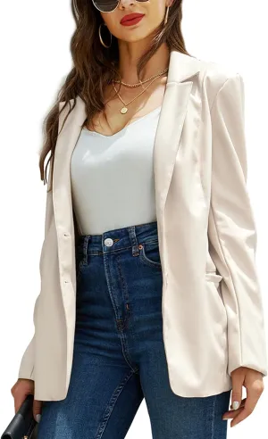 Bellivera Women Faux Leather Motorcycle Jacket Trendy Moto Biker Casual Spring Coat
