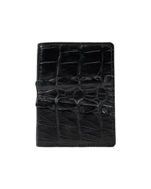 BLACK LEATHER WALLET