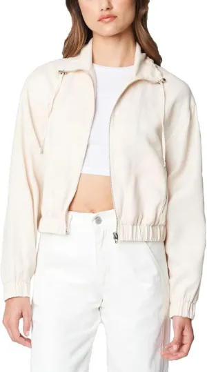 [BLANKNYC] womens Utility Jackets With Zipper Pocket Detail, Comfortable & Stylish Clothing Coats