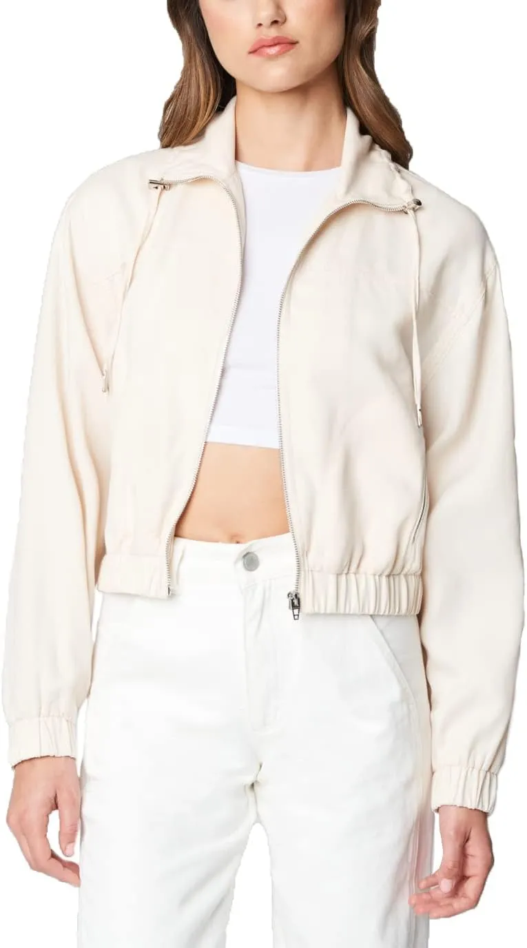 [BLANKNYC] womens Utility Jackets With Zipper Pocket Detail, Comfortable & Stylish Clothing Coats