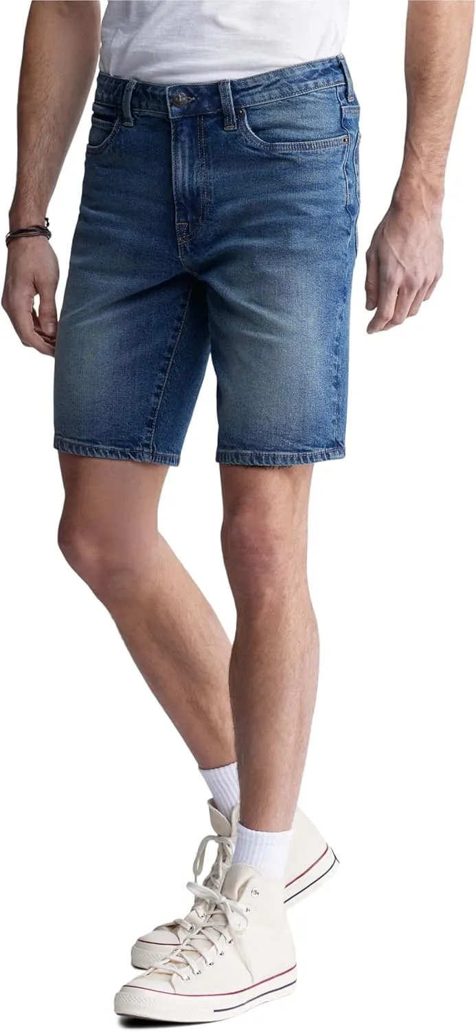 Buffalo David Bitton Men's Relaxed Straight Dean Denim Shorts