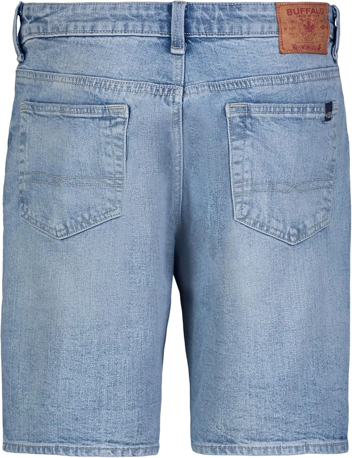 Buffalo David Bitton Men's Relaxed Straight Dean Denim Shorts