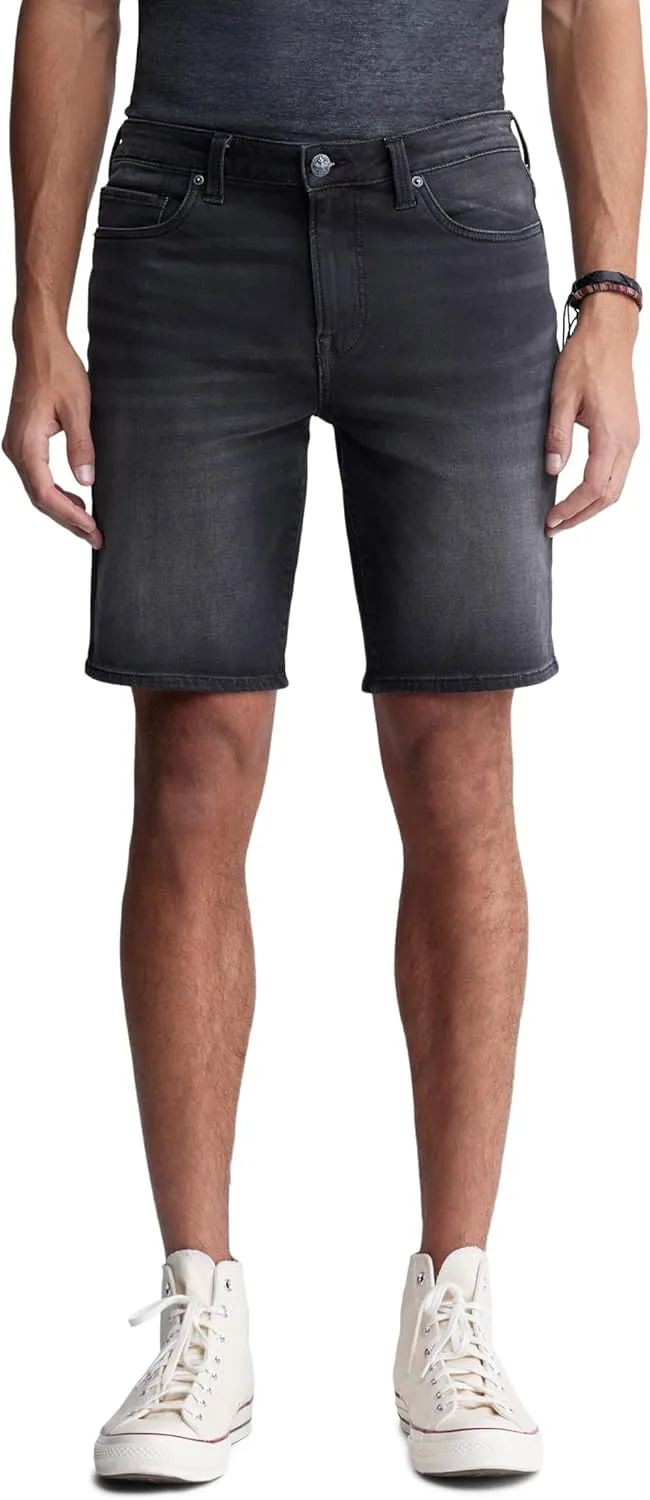 Buffalo David Bitton Men's Relaxed Straight Dean Denim Shorts