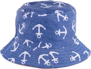BYOS Unisex Trendy Reversible Lightweight Printed Bucket Hat Packable Outdoor