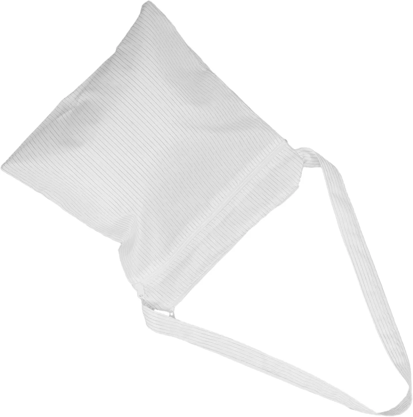 Cabilock Garment Bag for Washing Machine Anti-static White Bag Spacious Storage for Cleanroom Use