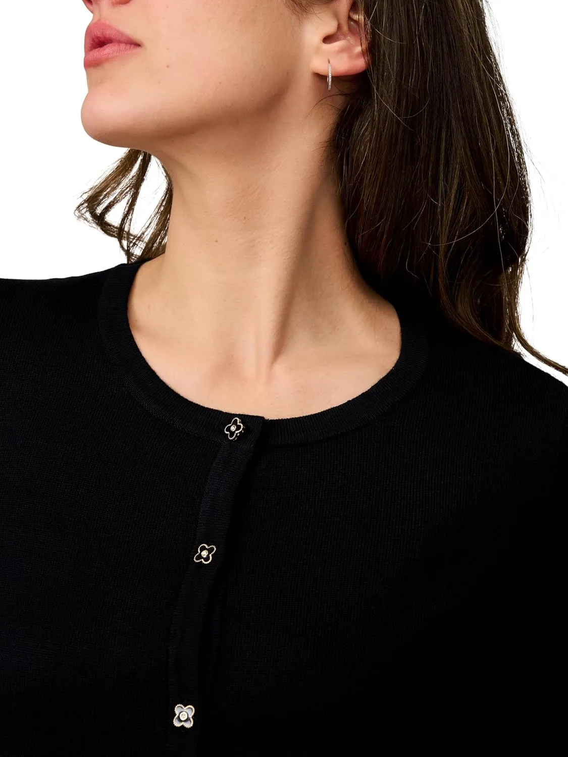 Cable & Gauge Novelty Button Cardigan