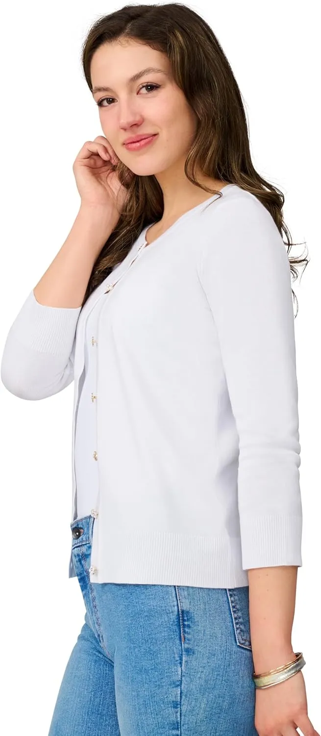 Cable & Gauge Novelty Button Cardigan