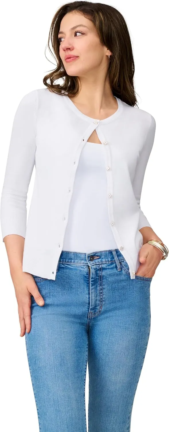 Cable & Gauge Novelty Button Cardigan