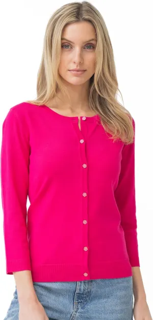 Cable & Gauge Novelty Button Cardigan
