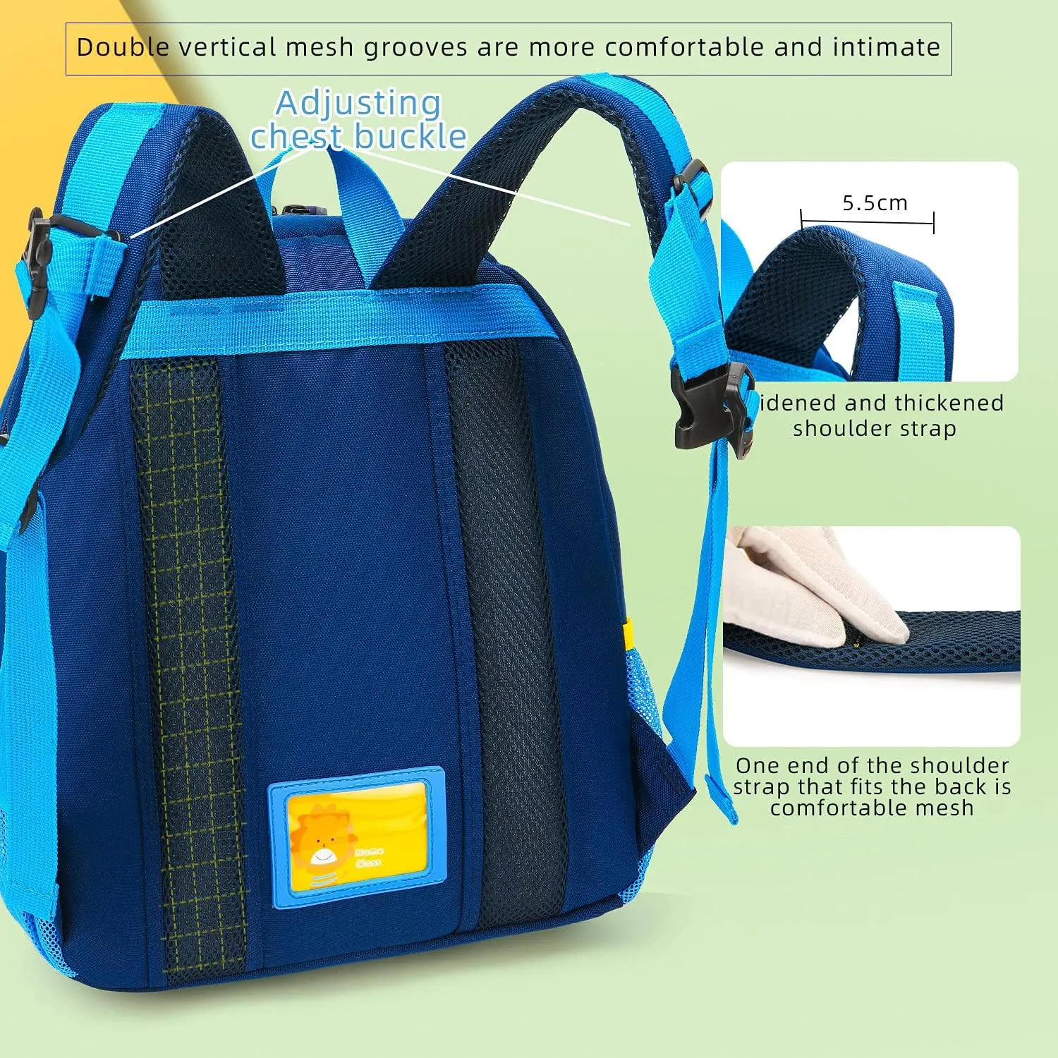 Car Dinosaur Kids Toddler Backpack for Boys and Girls Children Waterproof Preschool Bag(Blue Traffic Paradise)