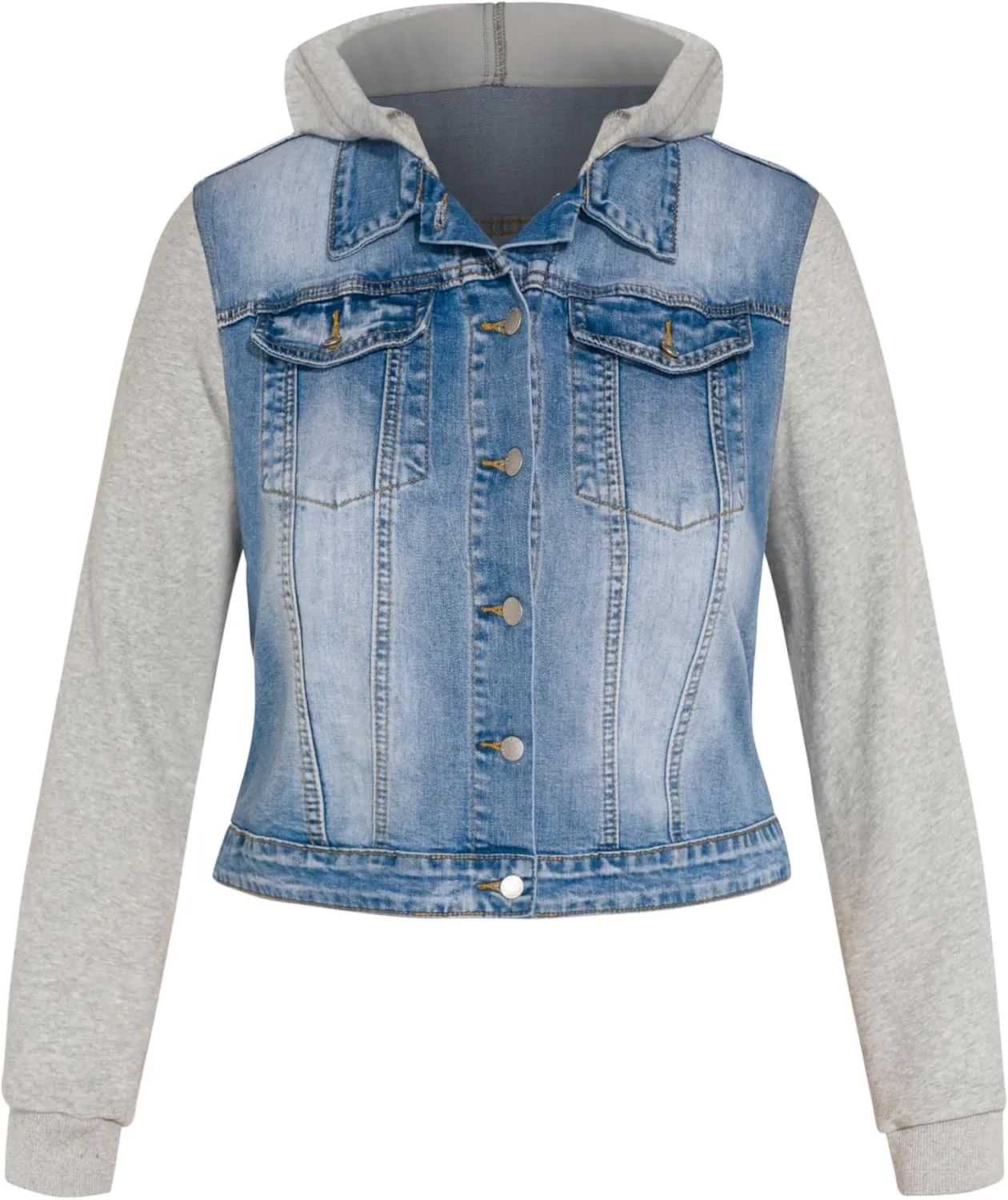 City Chic CCX Women's Plus Size Jacket - Denim Street