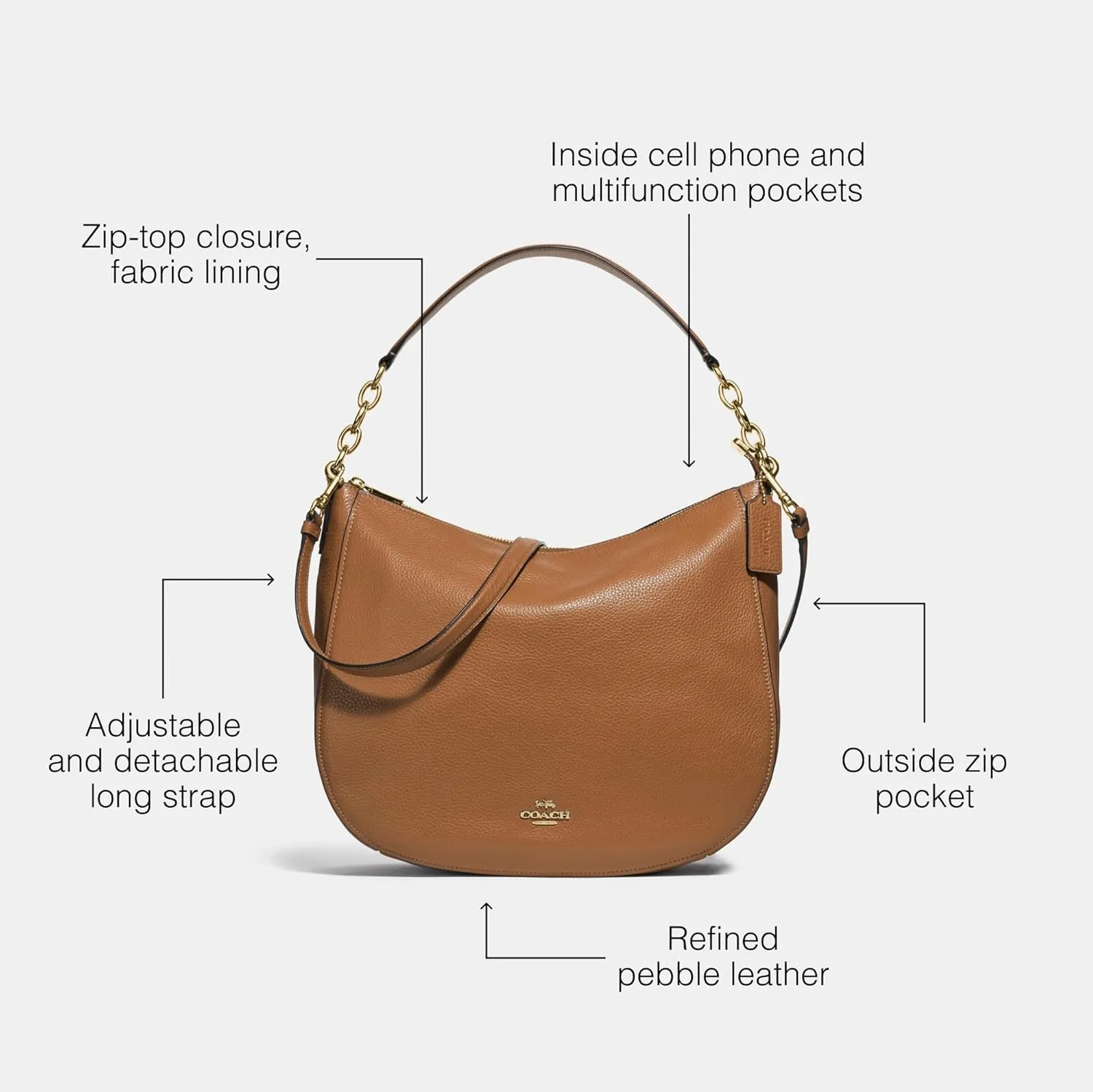 Coach Women's Elle Hobo