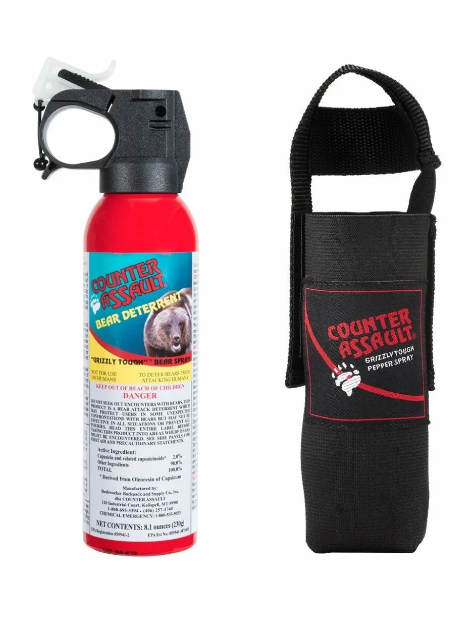 Counter Assault Bear Deterrent with Belt Holster
