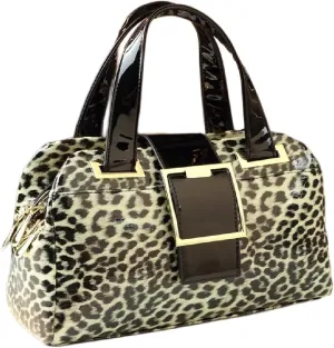 Crocodile Pattern Leather Women Bag Top-Handle Satchel Handbags Shoulder Messenger Boston Bags Three layer zipper compartment
