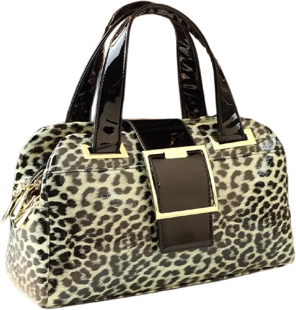 Crocodile Pattern Leather Women Bag Top-Handle Satchel Handbags Shoulder Messenger Boston Bags Three layer zipper compartment