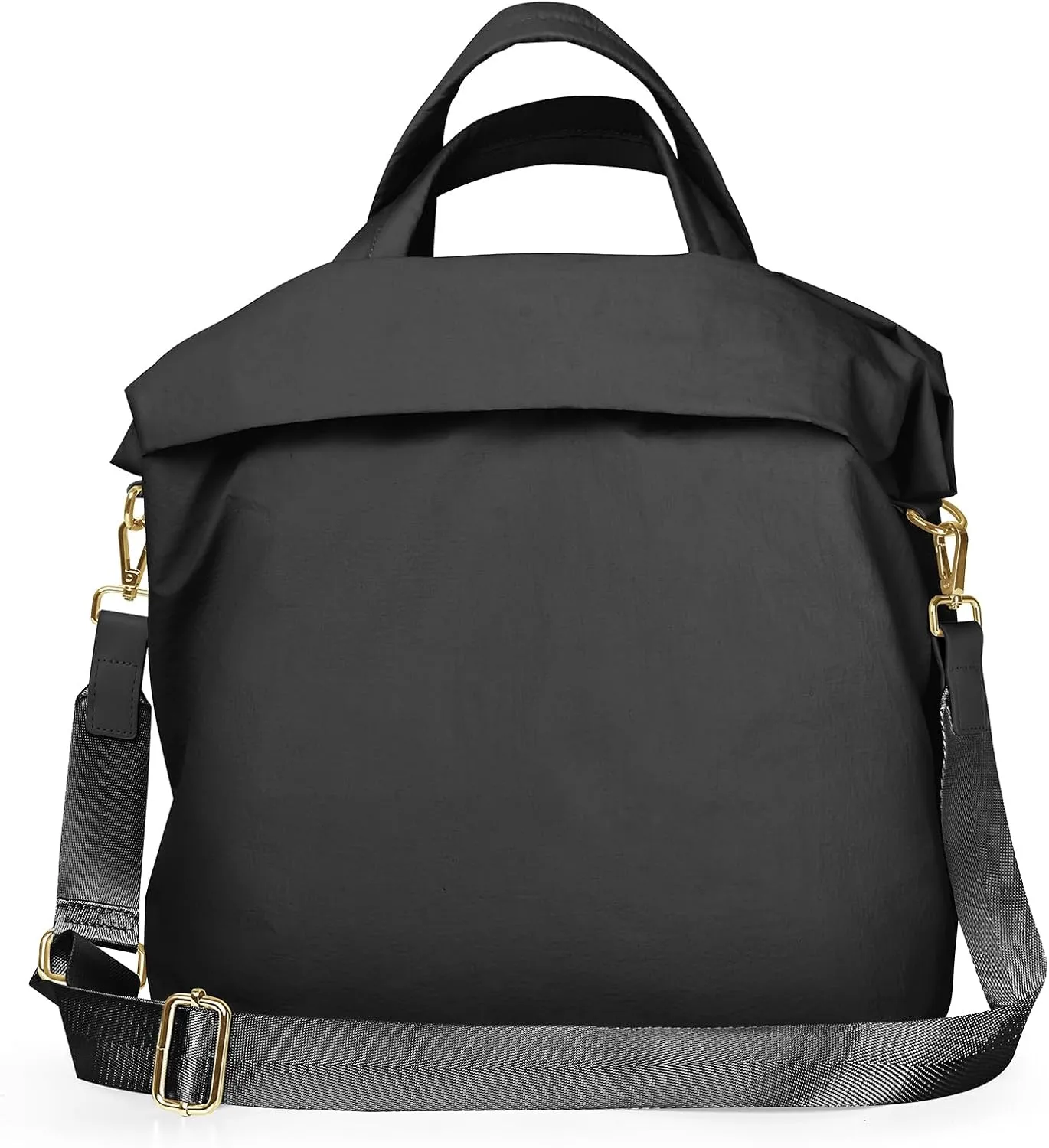 Crossbody Tote Bag for Women, 19L On My Level Bag, Nylon Hobo Bag with Removable Strap Multi Pockets Work Gym Travel