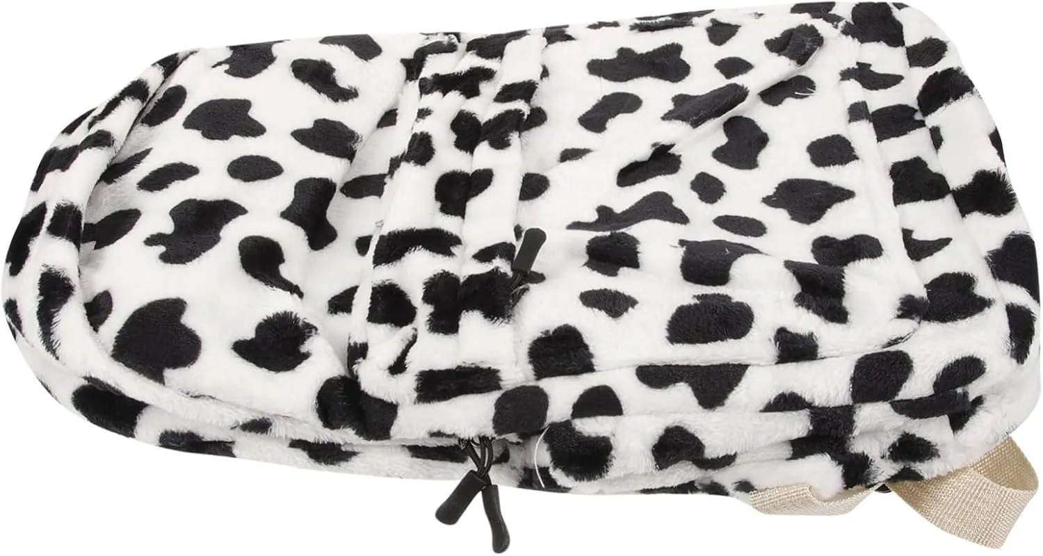Cute Backpack Portable Schoolbag Comfortable Plush Material Great for Students Travel Hiking