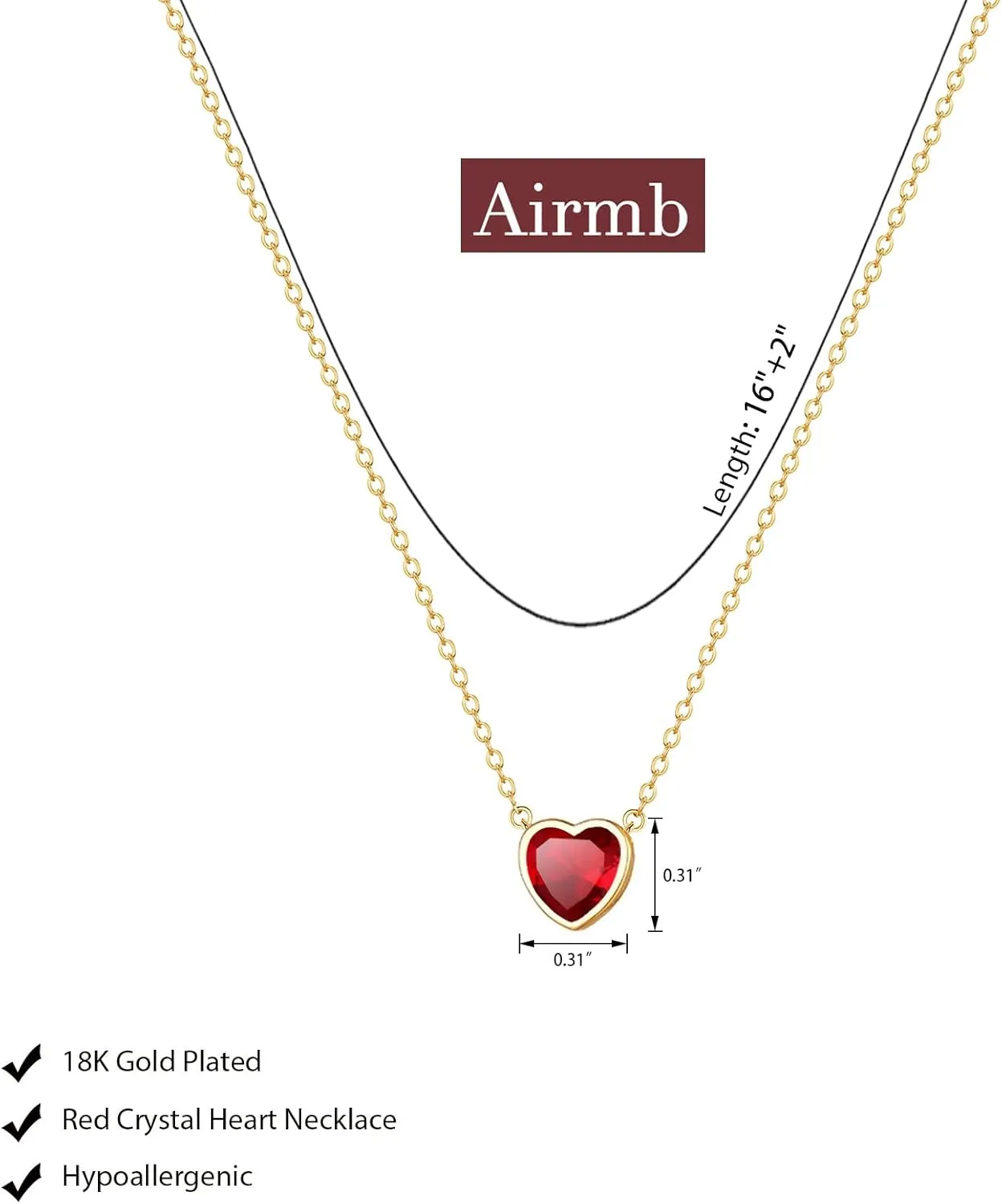 Cute Heart Necklace for Women Gold/Silver Plated Heart Pendant Choker Necklaces Tendy Love Heart Chain Necklace Dainty Gold/Silver Necklace Jewelry Gifts for Women