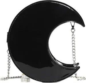 Cute Purse Moon Mini Purses Going Out Y2K Leather Shoulder Bag Everyday Vintage Handbag Aesthetic Purses