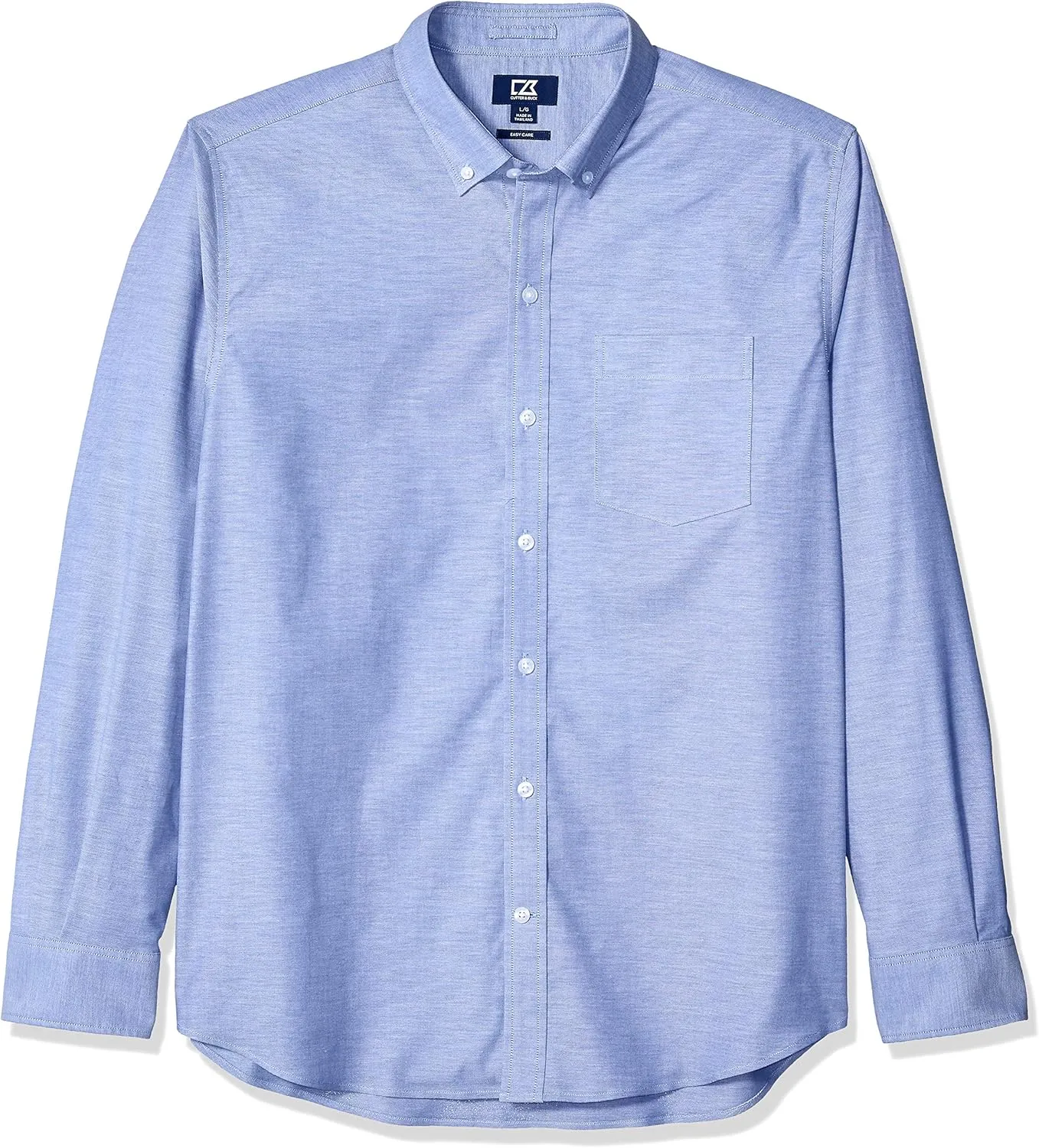 Cutter & Buck Men's Wrinkle Resistant Easy Care Stretch Oxford Button Down Shirt
