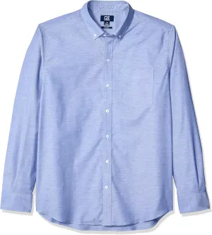 Cutter & Buck Men's Wrinkle Resistant Easy Care Stretch Oxford Button Down Shirt