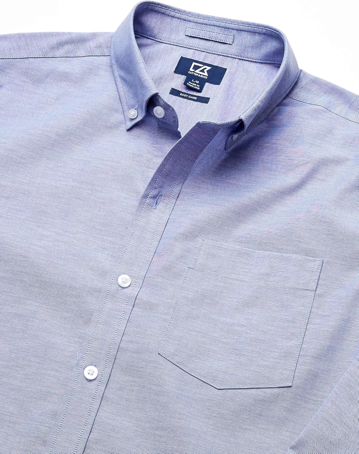 Cutter & Buck Men's Wrinkle Resistant Easy Care Stretch Oxford Button Down Shirt