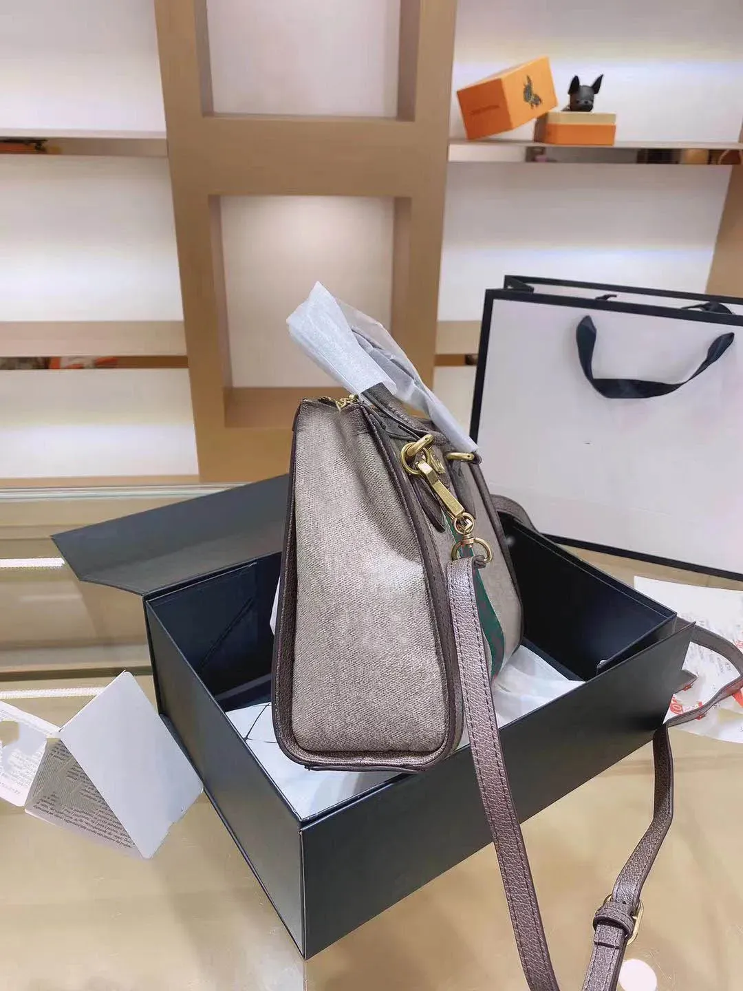 designer bag handbag high quality Luxurys Shoulder Bags Fashion womens CrossBody Canvas Flap Printed Handbag ladies purse Casual Clutch Tote 2024 Handbags wallets