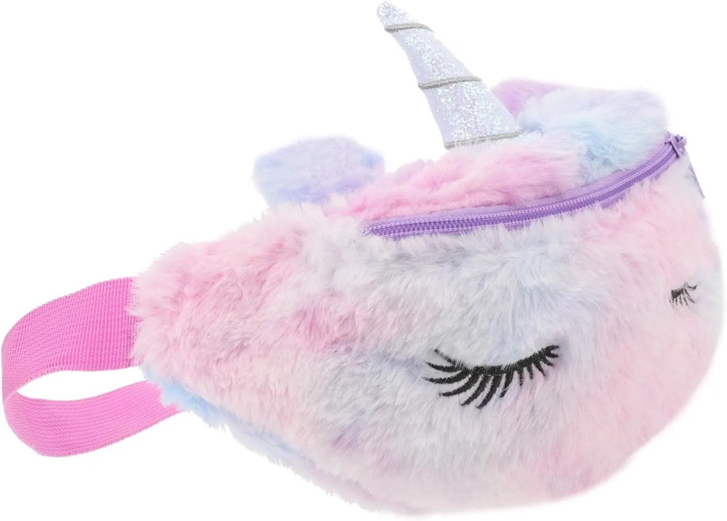 Didiseaon 1Pc Cartoon Unicorn Plush Chest Bag for Crossbody Waist Bag for Boys Durable Comfortable present for Birthdays Holidays