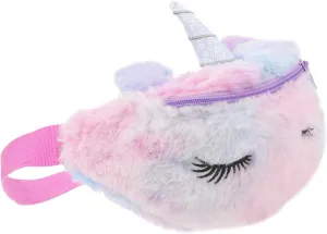 Didiseaon 1Pc Cartoon Unicorn Plush Chest Bag for Crossbody Waist Bag for Boys Durable Comfortable present for Birthdays Holidays
