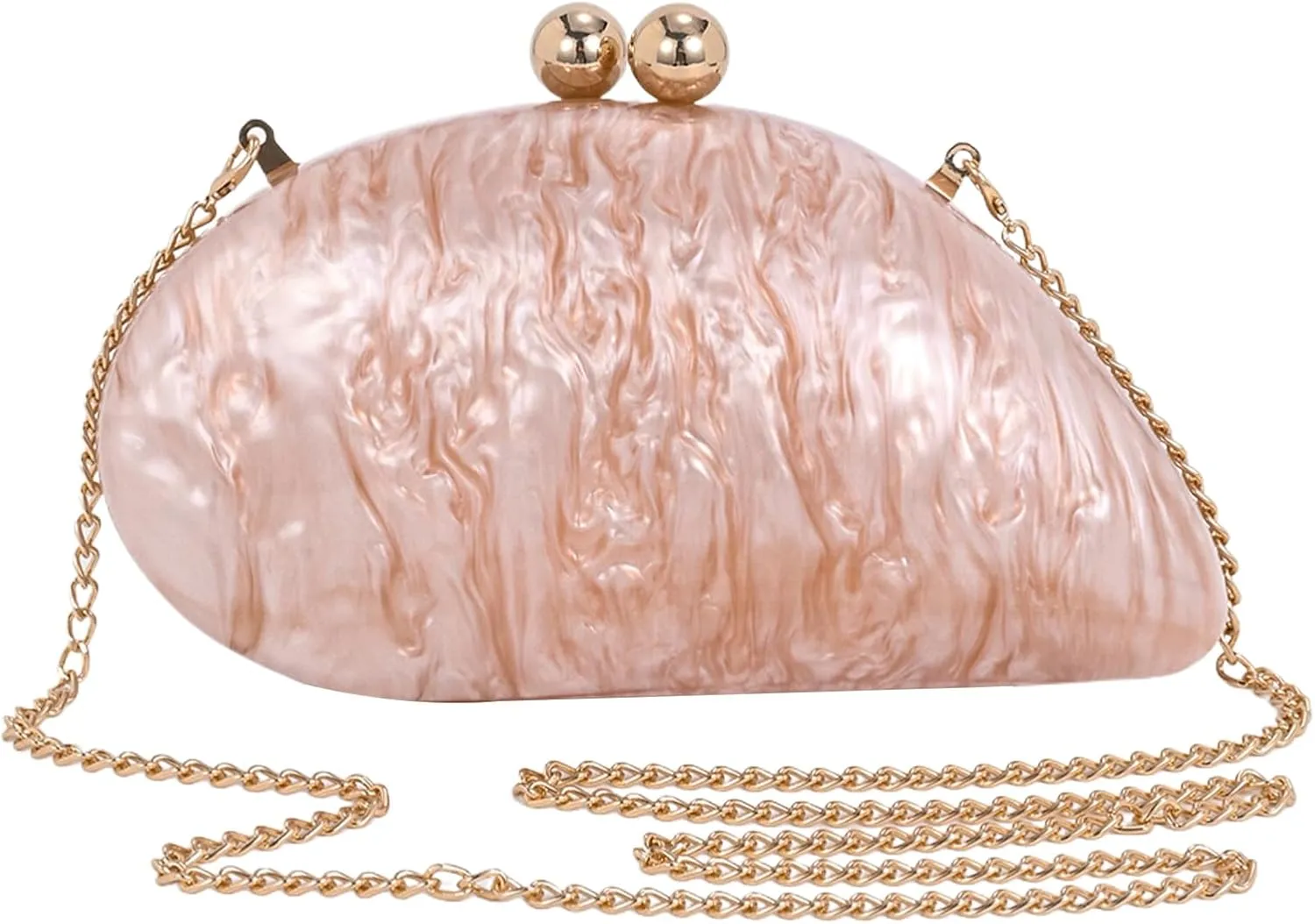 Elegant Acrylic Purses For Women,Fashion Evening Clutch Cute Handbags Mini Crossbody Purse Party Wedding Shoulder Bag