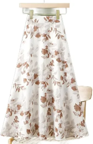 Elegant Long Skirts for Women - Maxi Skirt, Trendy Summer Style-A