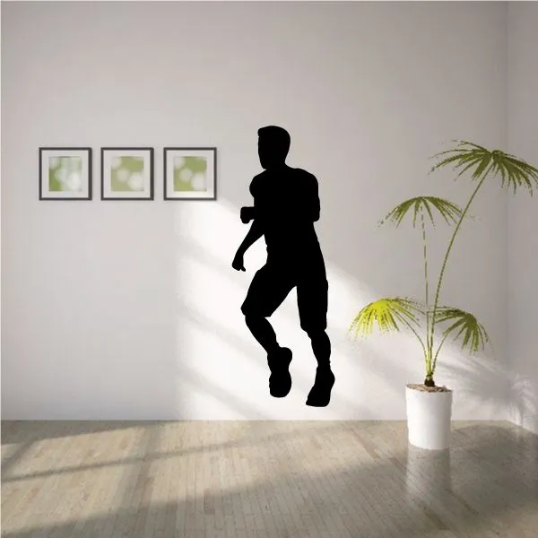Fast Male Runner Decal