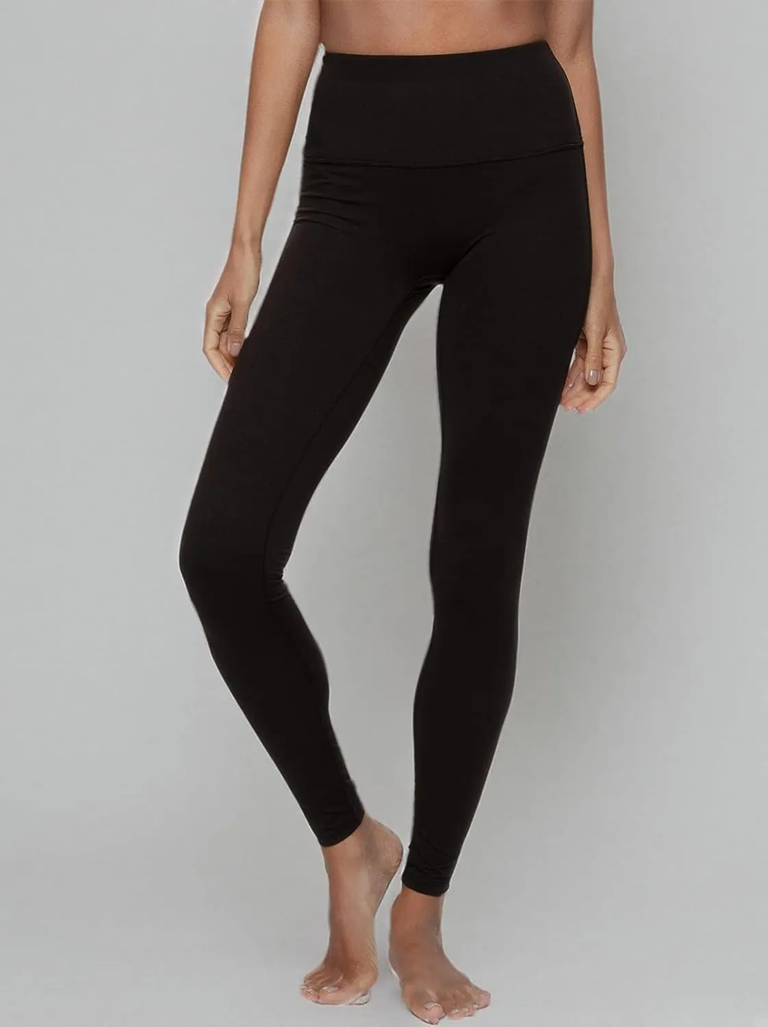Felina Velvety Soft High-Waisted Legging Comfortable, Curve-Hugging, 4-Way Stretch, Lightweight, No-Center Seam Design