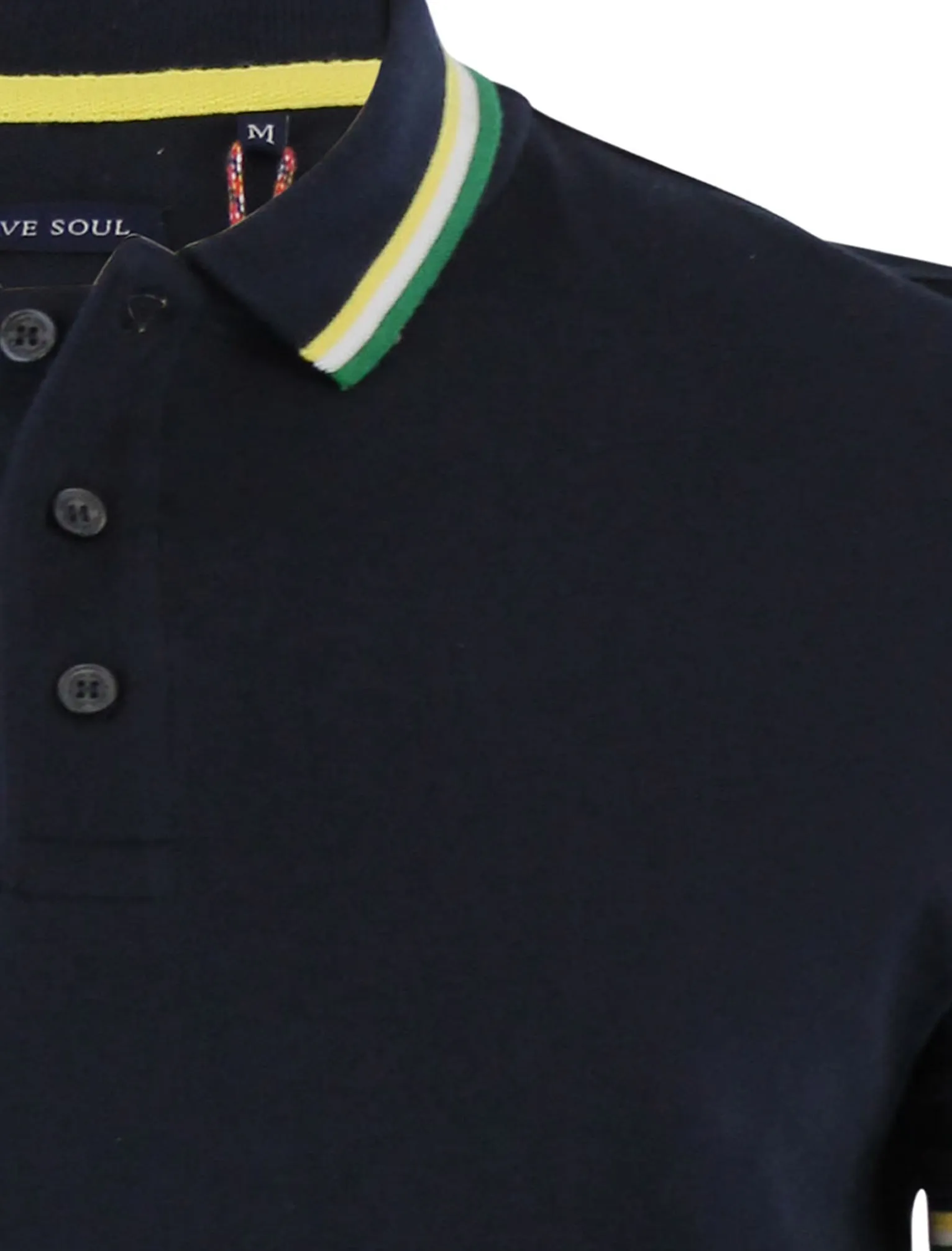 Forbes Piqué Polo Shirt in Navy