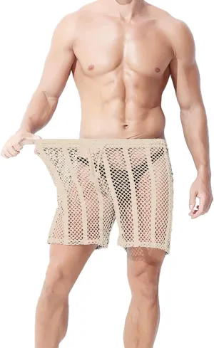 GIERIDUC Men's Lace Up Seamless Soft Thongs Most Comfortable Mens Bikini Briefs Breathable Boxer Shorts Boxer Brand Underwear
