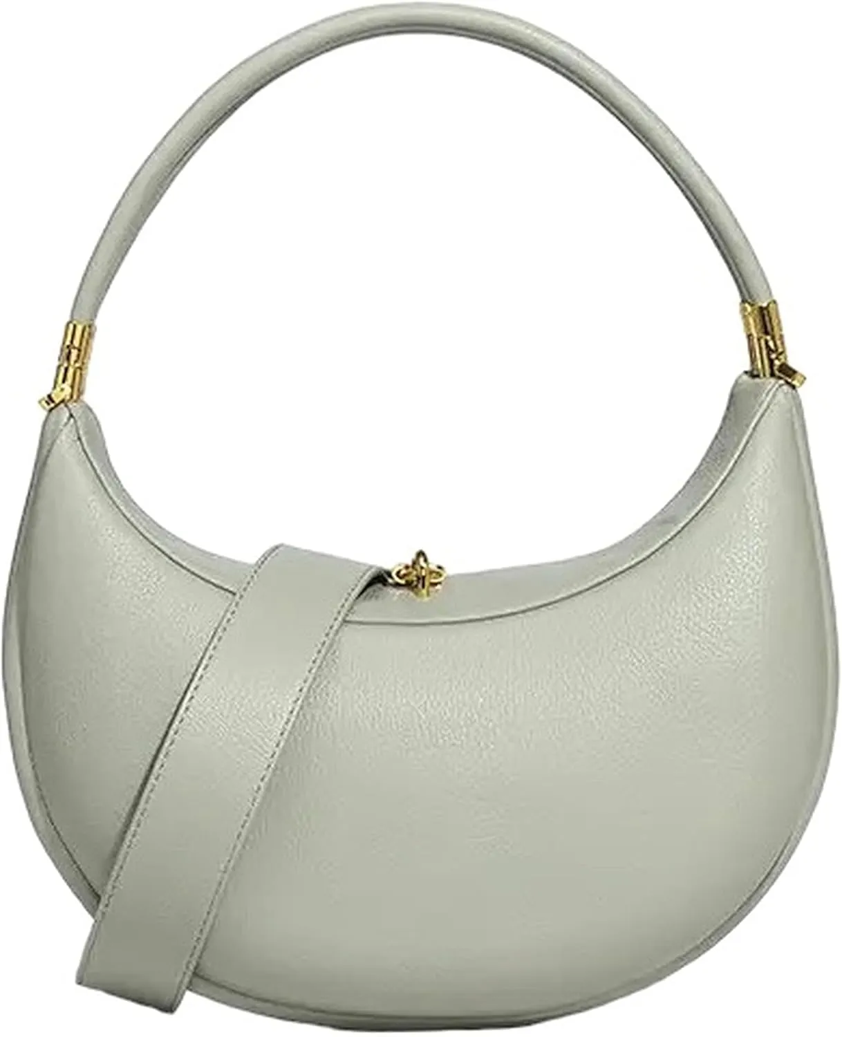 Green Hobo Purse Handbag, Hobo Bag for Women Trendy Mini Purse, Shoulder Bag for Women, Trendy Designer Small Hobo Tote Handbag, Shoulder Purses for Women (Light Green)