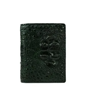 GREEN LEATHER WALLET