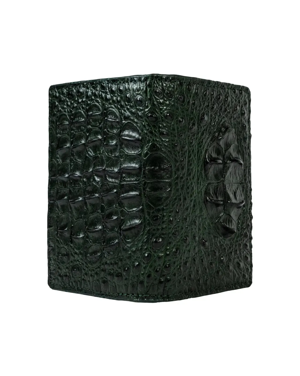 GREEN LEATHER WALLET