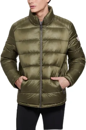 GUESS Men's Adam Quilted Hooded Zip Puffer