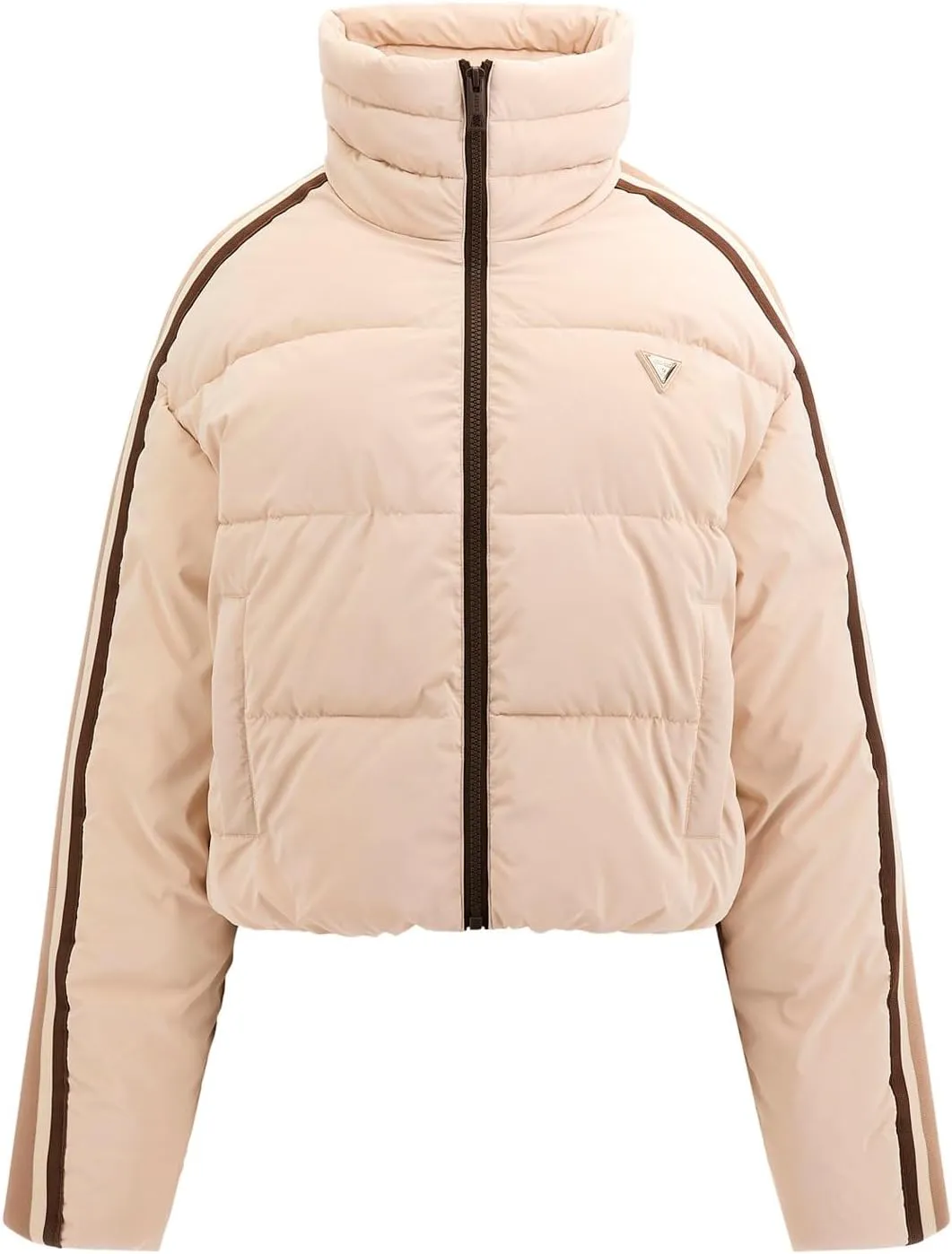 GUESS Women's Eco Jean Puffer Jacket