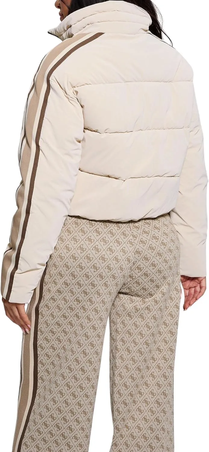 GUESS Women's Eco Jean Puffer Jacket